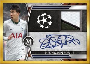Museum Framed Autograph Patch Card, Heung-Min Son