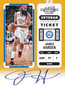 VETERAN TICKET GOLD, James Harden