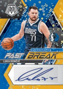 AUTOGRAPHS FAST BREAK GOLD, Luka Doncic