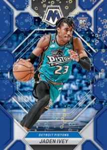 BASE ROOKIES MOSAIC FAST BREAK BLUE, Jaden Ivey