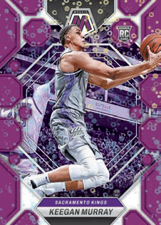 BASE ROOKIES MOSAIC FAST BREAK PURPLE, Keegan Murray