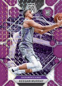 BASE ROOKIES MOSAIC PURPLE, Keegan Murray