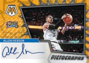 2022-23 Panini Mosaic Hobby Basketball - PICTOGRAPHS MOSAIC GOLD, Allen Iverson