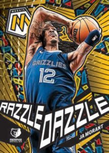 2022-23 Panini Mosaic Hobby Basketball - RAZZLE DAZZLE, Ja Morant