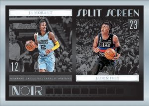 2022-23 Panini Noir Basketball - SPLIT SCREEN, Ja Morant