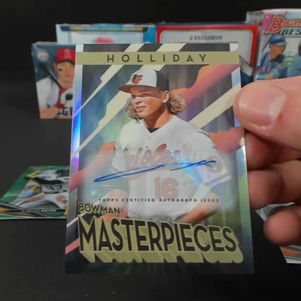 2022 Bowmans Best Jackson Holliday Masterpieces Autograph