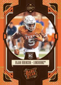 ROOKIE DARE TO TEAR, Bijan Robinson