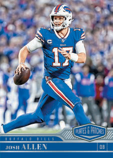 2023 Panini Plates & Patches Football - BASE, Josh Allen