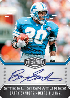STEEL SIGNATURES, Barry Sanders
