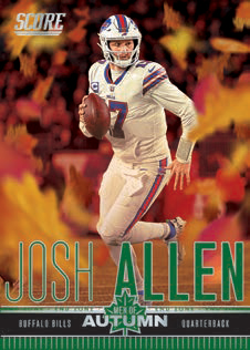 MEN OF AUTUMN END ZONE, Josh Allen