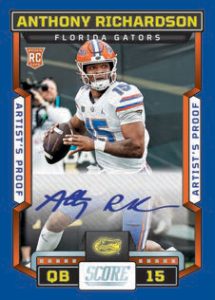 ROOKIES SIGNATURES ARTIST’S PROOF, Anthony Richardson