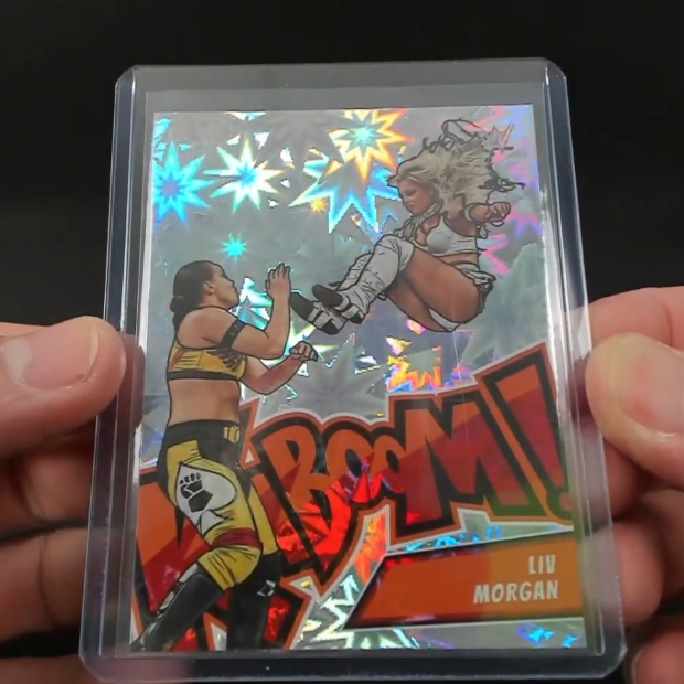2023 Panini Select WWE Liv Morgan Kaboom