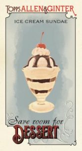 2023 Topps Allen and Ginter Baseball - Save Room for Dessert