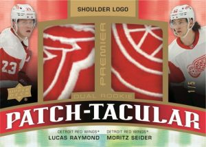 2021-22 Upper Deck Premier Hockey - DUAL ROOKIE PATCH-TACULARS, Raymond, Sieder