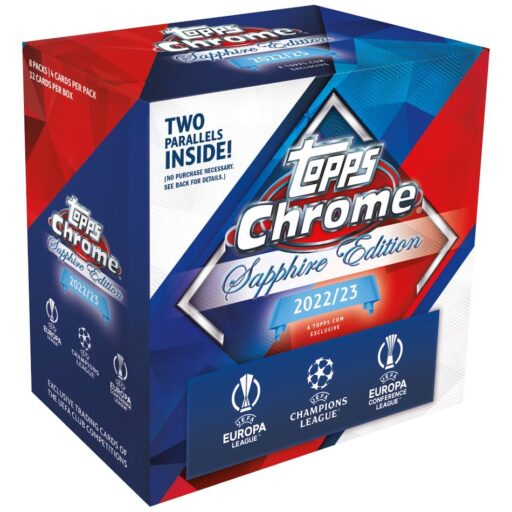 2022-23 Topps Chrome Sapphire Edition UEFA Club Competitions Soccer
