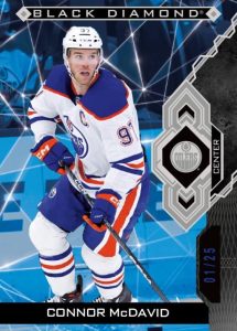 2022-23 Upper Deck Black Diamond Hockey - BASE SET Blue, Connor McDavid