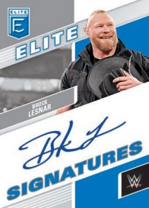 ELITE SIGNATURES, Brock Lesnar