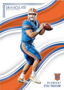 2023 Panini Immaculate Collegiate Football - BASE BLUE, Tim Tebow