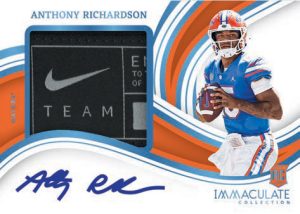 PREMIUM PATCHES ROOKIE AUTOGRAPHS BRAND LOGO, Antony Richardson