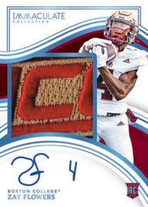 ROOKIE PATCH AUTOGRAPHS CONFERENCE LOGO, Zay Flowers