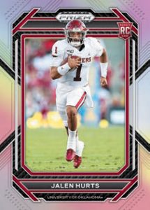 BASE PRIZMS SILVER, Jalen Hurts