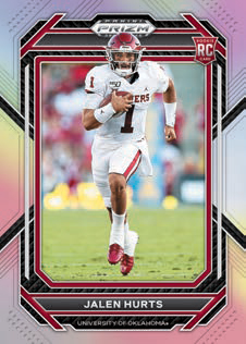 BASE PRIZMS SILVER, Jalen Hurts