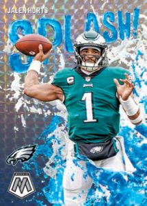 2023 Panini Mosaic Hobby Football - SPLASH BLUE, Jalen Hurts