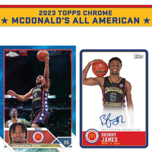2023 Topps Chrome McDonald's All-American Basketball