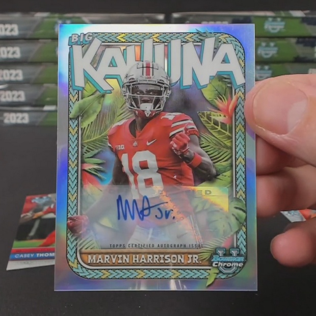 2023 Bowman Chrome University Football 3