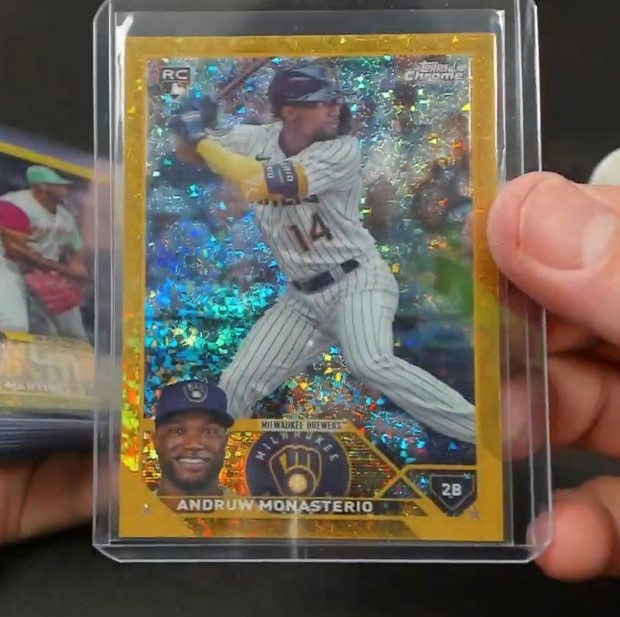 Chrome Update Autographs Blue