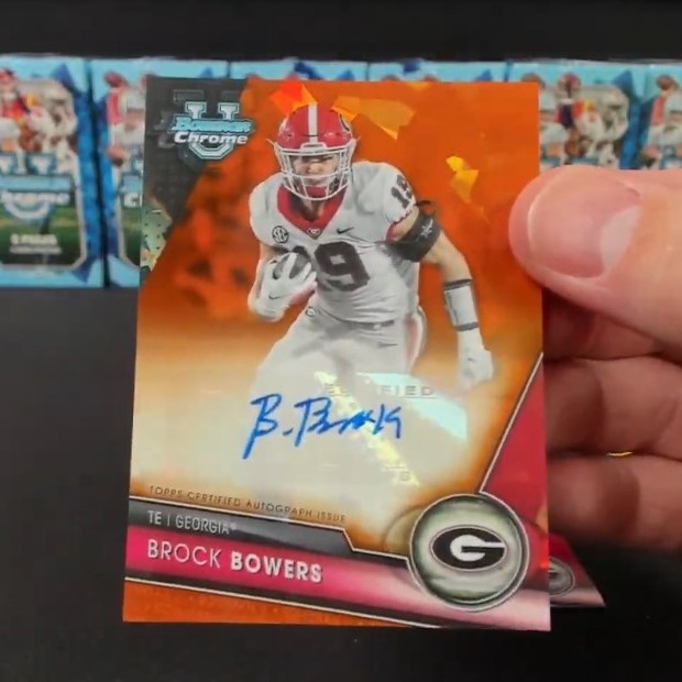 2023 Bowman Chrome University Sapphire Football