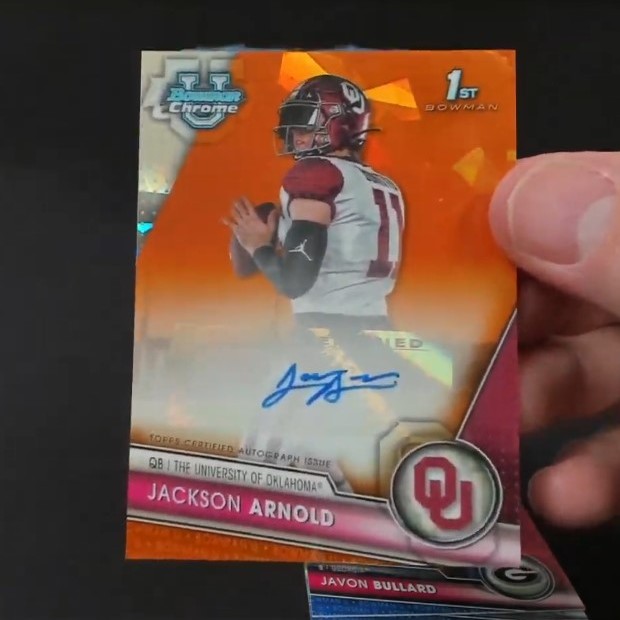 2023 Bowman Chrome University Sapphire Football