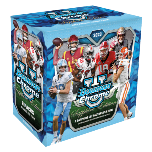 2023 Bowman Chrome University Sapphire Football