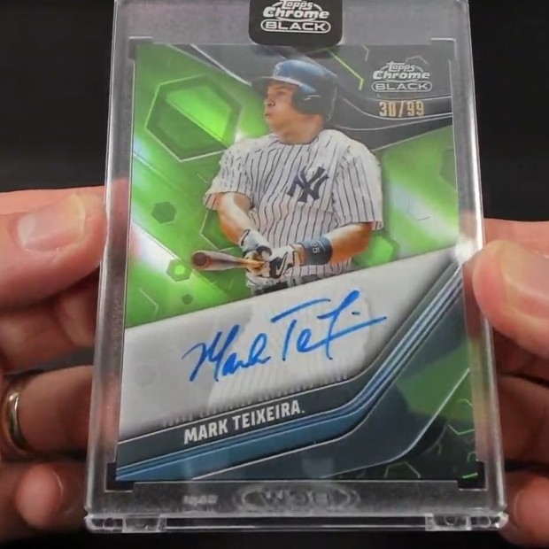 Chrome Black Autograph Red