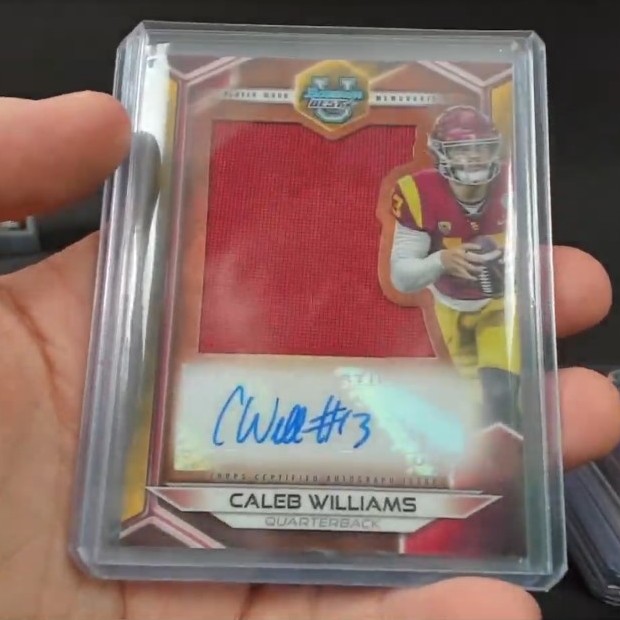 Michael Penix Jr Prospect Jumbo Relic Autograph