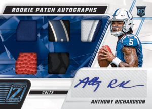 ROOKIE PATCH AUTOGRAPHS PLATINUM, Anthony Richardson