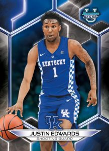 Base – Blue Refractor, Justin Edwards