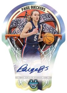 Bowman U Buckets Die-Cut Autograph Variation, Paige Bueckers