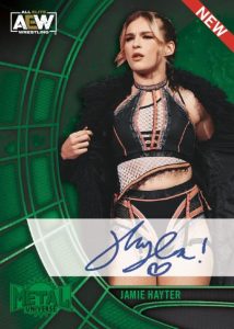 BASE SET PINFALLS SP’S Green FX Auto Parallel, Jamie Hayter