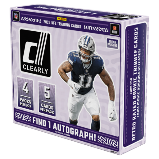 2023 Panini Clearly Donruss Football