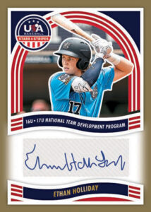 16U-17U NATIONAL TEAM DEVELOPMENT PROGRAM SIGNATURES GOLD, Ethan Holliday