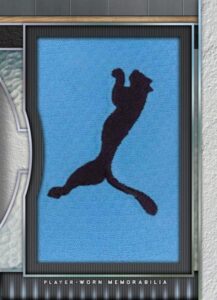 Kit Construction Triple Relics Autograph Book Card, Puma