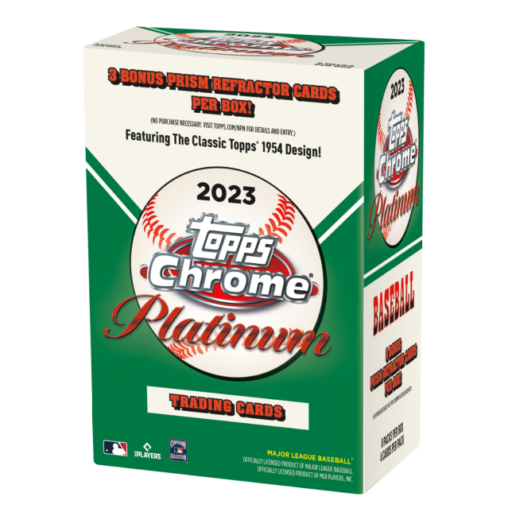 2023 Topps Chrome Platinum Anniversary Value Box Baseball