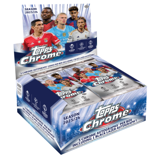 2023-24 Topps Chrome UEFA Club Competitions Soccer Jumbo