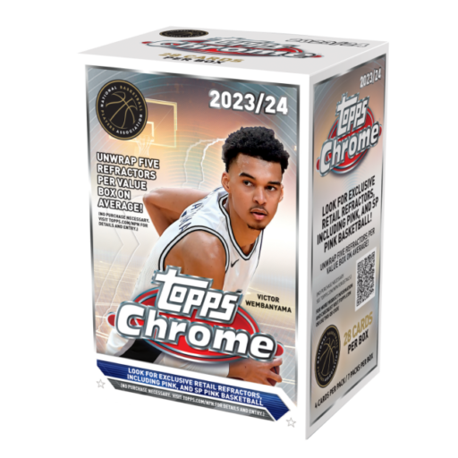 2023-24 Topps Chrome Basketball Value Box