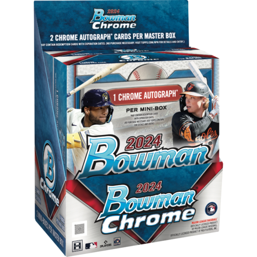2024 Bowman Chrome Hobby Box Card – 2024 Bowman Chrome Baseball Hobby