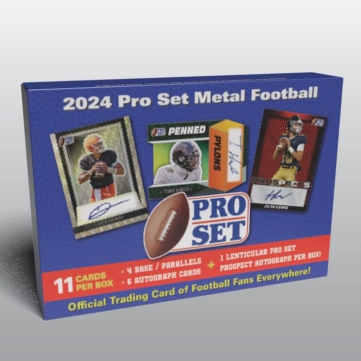 2024 Leaf Pro Set Metal Football