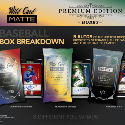 2024 Wild Card Premium Matte Baseball