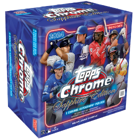 2024 Topps Chrome Baseball Sapphire Edition