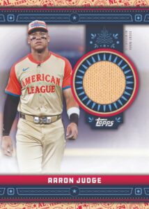 2024 Topps Update Series Baseball Aaron Judge All Star Relic Card – 2024 Topps Update Series Jumbo Baseball
